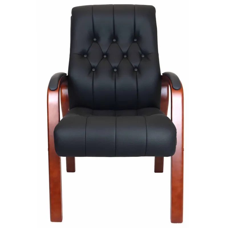 Кресло посетителя WN1512D, чёрный